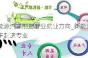 新能源汽車制造專業(yè)就業(yè)方向_新能源汽車制造專業(yè)