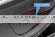 特斯拉model3怎么開門里面-特斯拉model3 怎么開門