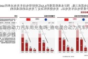 油電混合動力汽車用充電嗎_油電混合動力汽車用充電嗎多少錢