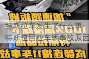 特斯拉車發(fā)生了什么事-特斯拉回應(yīng)車輛事故原因