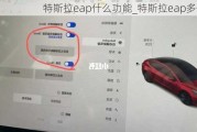 特斯拉eap什么功能_特斯拉eap多什么