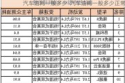 汽車油耗一般多少-汽車油耗一般多少正常