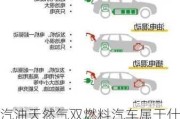 汽油天然氣雙燃料汽車屬于什么能源-油氣雙燃料汽車有哪些