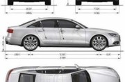 奧迪a6車身尺寸,奧迪啊6車身尺寸