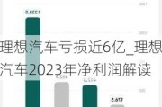 理想汽車虧損近6億_理想汽車2023年凈利潤解讀