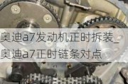 奧迪a7發(fā)動機正時拆裝_奧迪a7正時鏈條對點