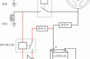 汽車電喇叭怎么接線,汽車電喇叭的工作電路