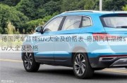 德國汽車品牌suv大全及價(jià)格表-德國汽車品牌suv大全及價(jià)格