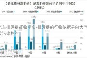 汽車排污費(fèi)征收虛實(shí)-排污費(fèi)的征收依據(jù)是向大氣排放污染物的