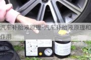 汽車補胎液原理-汽車補胎液原理和作用