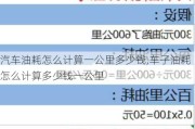 汽車油耗怎么計(jì)算一公里多少錢,車子油耗怎么計(jì)算多少錢一公里