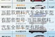 當(dāng)前雙燃料汽車全部車型有那些型號(hào)-當(dāng)前雙燃料汽車全部車型有那些