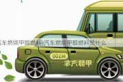 汽車燃燒甲醇燃料-汽車燃燒甲醇燃料是什么