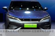 比亞迪宋純電動車價格2024-比亞迪宋純電動車價格