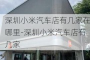 深圳小米汽車店有幾家在哪里-深圳小米汽車店有幾家