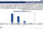 新能源汽車行業(yè)調(diào)研報(bào)告-新能源汽車行業(yè)調(diào)研報(bào)告總結(jié)