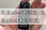 奧迪a8w12鑰匙-奧迪a8lw12車鑰匙