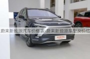 蔚來新能源汽車價格表-蔚來新能源車型及價格