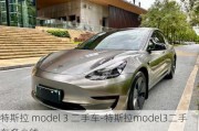 特斯拉 model 3 二手車-特斯拉model3二手車多少錢