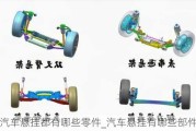 汽車懸掛都有哪些零件_汽車懸掛有哪些部件