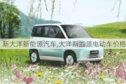 新大洋新能源汽車,大洋新能源電動車價格