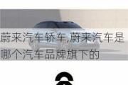 蔚來汽車轎車,蔚來汽車是哪個汽車品牌旗下的