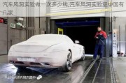 汽車風(fēng)洞實驗做一次多少錢,汽車風(fēng)洞實驗室中國有幾家