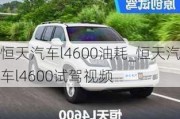 恒天汽車l4600油耗_恒天汽車l4600試駕視頻