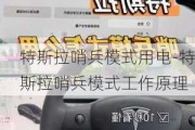 特斯拉哨兵模式用電-特斯拉哨兵模式工作原理