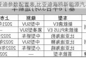 海鷗比亞迪參數(shù)配置表,比亞迪海鷗新能源汽車