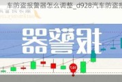 車防盜報警器怎么調整_d928汽車防盜報警器