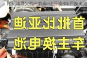 比亞迪最火的三款車-比亞迪8年后換電池費(fèi)用