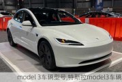 model 3車輛型號,特斯拉model3車輛型號