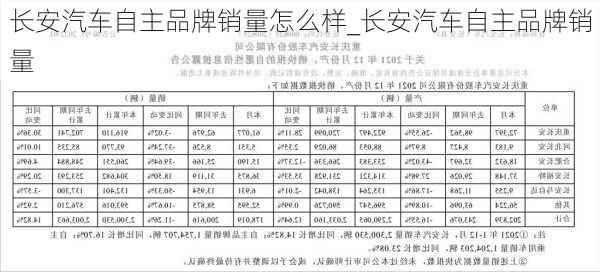 長(zhǎng)安汽車自主品牌銷量怎么樣_長(zhǎng)安汽車自主品牌銷量