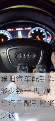 濮陽(yáng)汽車(chē)配鑰匙多少錢(qián)一把_濮陽(yáng)汽車(chē)配鑰匙多少錢(qián)