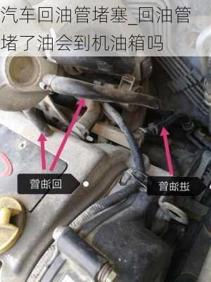 汽車回油管堵塞_回油管堵了油會到機(jī)油箱嗎