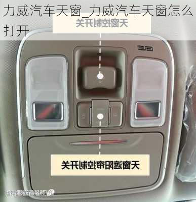 力威汽車天窗_力威汽車天窗怎么打開