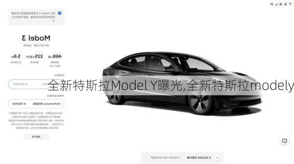 全新特斯拉Model Y曝光,全新特斯拉modely