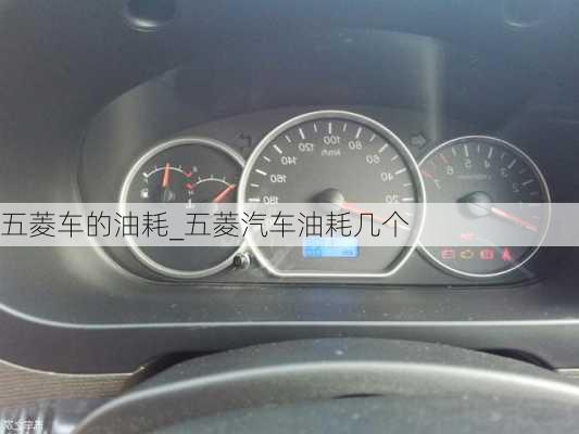 五菱車的油耗_五菱汽車油耗幾個