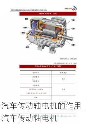 汽車傳動(dòng)軸電機(jī)的作用_汽車傳動(dòng)軸電機(jī)