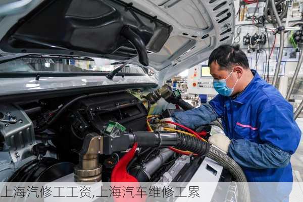 上海汽修工工資,上海汽車維修工累