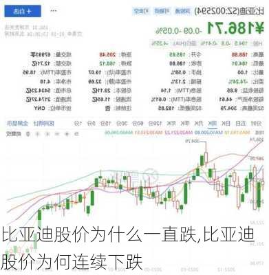 比亞迪股價為什么一直跌,比亞迪股價為何連續(xù)下跌