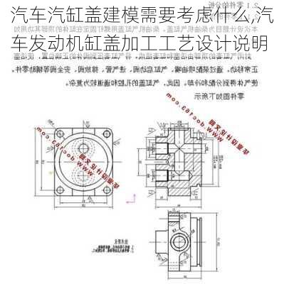 汽車汽缸蓋建模需要考慮什么,汽車發(fā)動(dòng)機(jī)缸蓋加工工藝設(shè)計(jì)說明