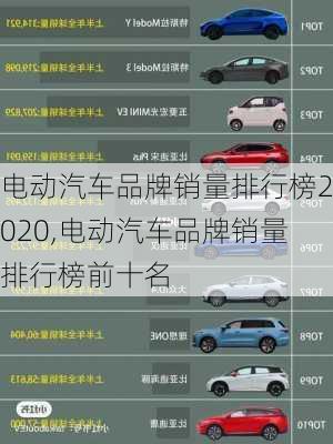 電動汽車品牌銷量排行榜2020,電動汽車品牌銷量排行榜前十名