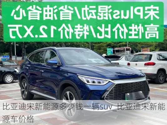 比亞迪宋新能源多少錢一輛suv_比亞迪宋新能源車價(jià)格