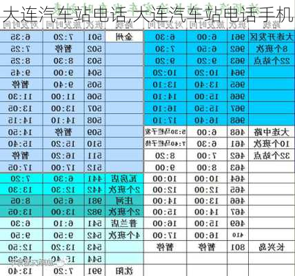 大連汽車站電話,大連汽車站電話手機(jī)