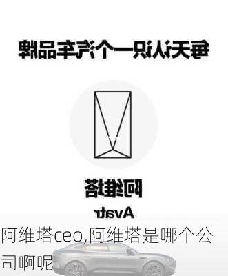 阿維塔ceo,阿維塔是哪個(gè)公司啊呢