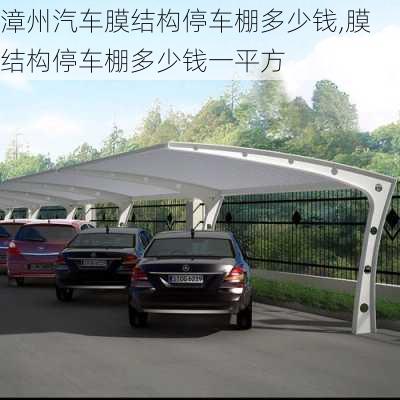 漳州汽車膜結構停車棚多少錢,膜結構停車棚多少錢一平方