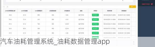 汽車油耗管理系統(tǒng)_油耗數(shù)據(jù)管理app