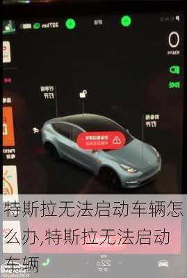 特斯拉無法啟動(dòng)車輛怎么辦,特斯拉無法啟動(dòng)車輛